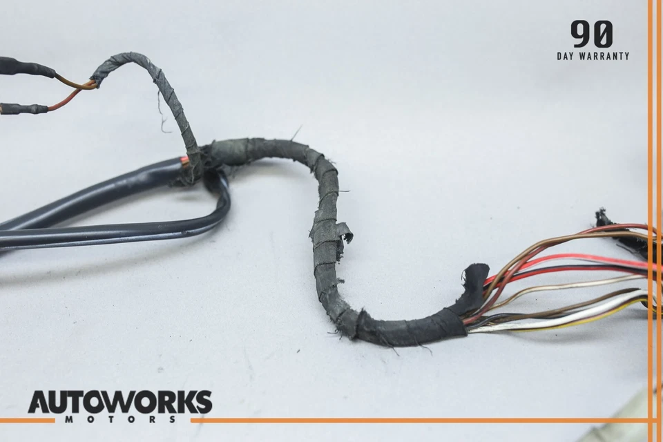 Arnés de cableado de puerta lateral del pasajero delantero derecho 83-91 Porsche 944 OEM Foto 4 de 4