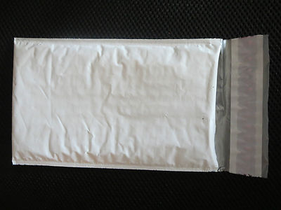 9 x (4'' x 8'') Poly Bubble Mailer, Shipping Envelopes, Padded, Poly-mailer,#000