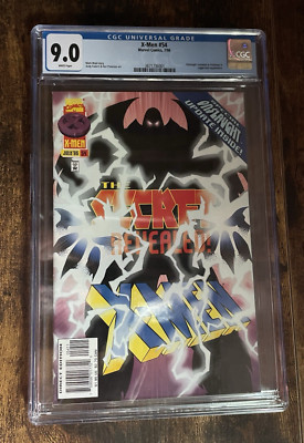 X-Men #54 CGC 9.0 2nd Onslaught 1st Cover Direct Edition Marvel Comics