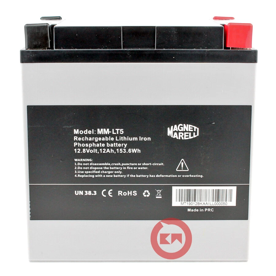 BATTERIA LITIO MAGNETI MARELLI MM-LT5 720CCA 53030 BMW R 100 S 1000 1976-1980 Foto 4 de 4