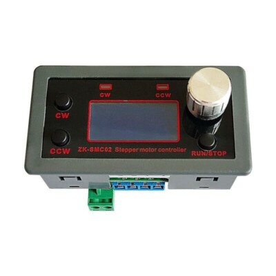 Single axis stepper motor control and drive Forward Reverse Angle Pulse Speed