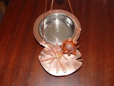 Hanging Wild Bird feeder for Baltimore Orioles & Catbirds fruit and jelly bowl
