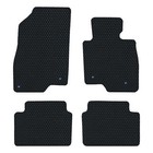 Fits Mazda 6 2013 Onwards Fully Tailored Black Rubber Car Mats 4pcs Floor Set