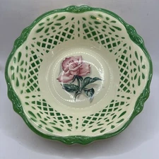 Virginia Rose by Homer Laughlin Serving Bowl 9.5”
