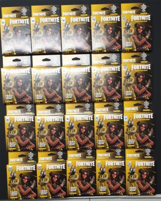 20 x Blister Fortnite Black Frame Series Panini Sticker  NEU