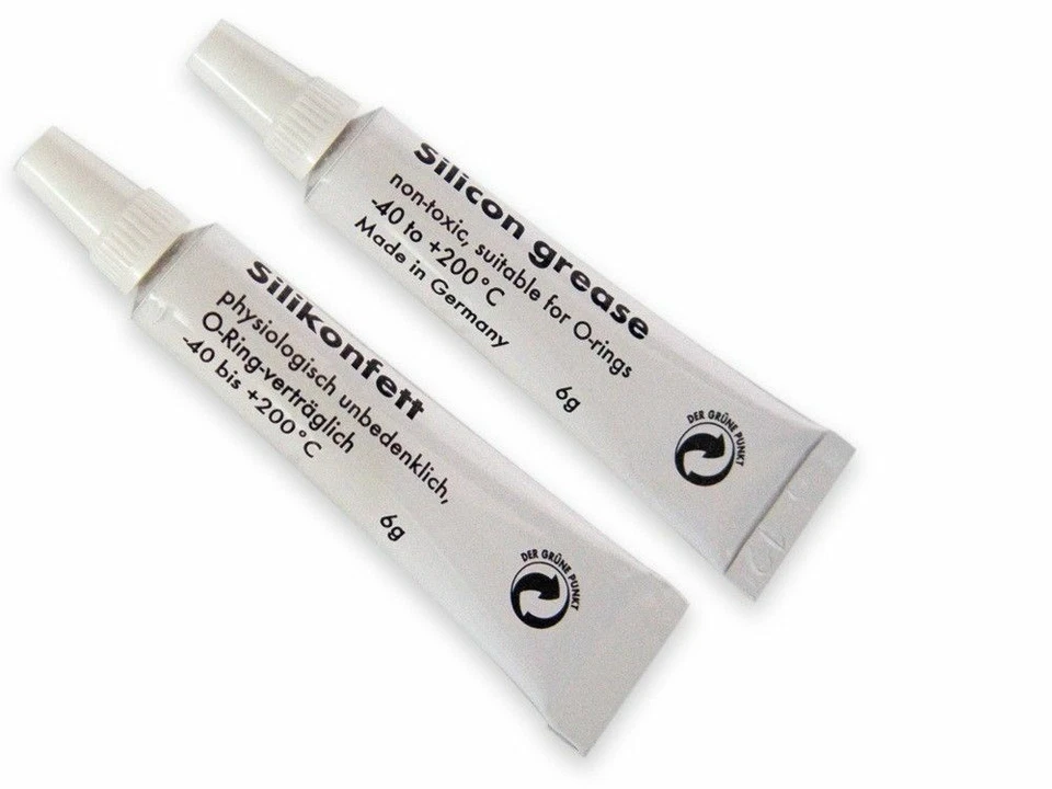 HILLESERVICE 2 Silicon Grease 6 g for Coffeemachine O rings seal rings