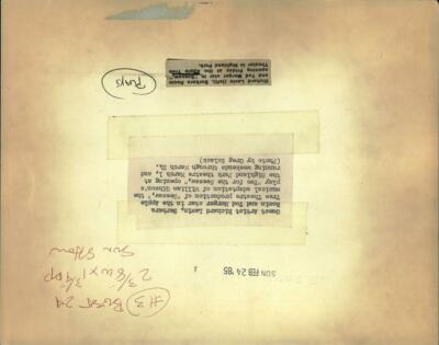 1985 Press Photo Richard Lavin Tod Merger Seesaw Plays RRV57673