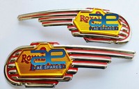 FüR Royal Enfield Benzin Kraftstofftank Logo Aufkleber Abzeichen Emblem Monog...