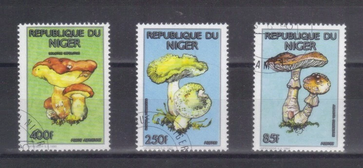 NIGER 1990 - Yt 803/4 & A370 - Oblitérés - C2.75€ - TH041 - Photo 1/1