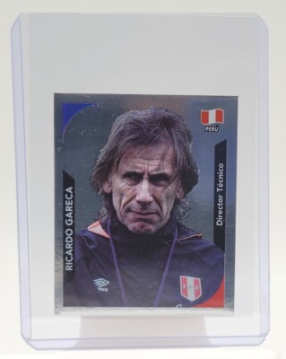 2018 3R RUSSIA WORLD CUP FIFA #01 RICARDO GARECA Peru Soccer Team Sticker