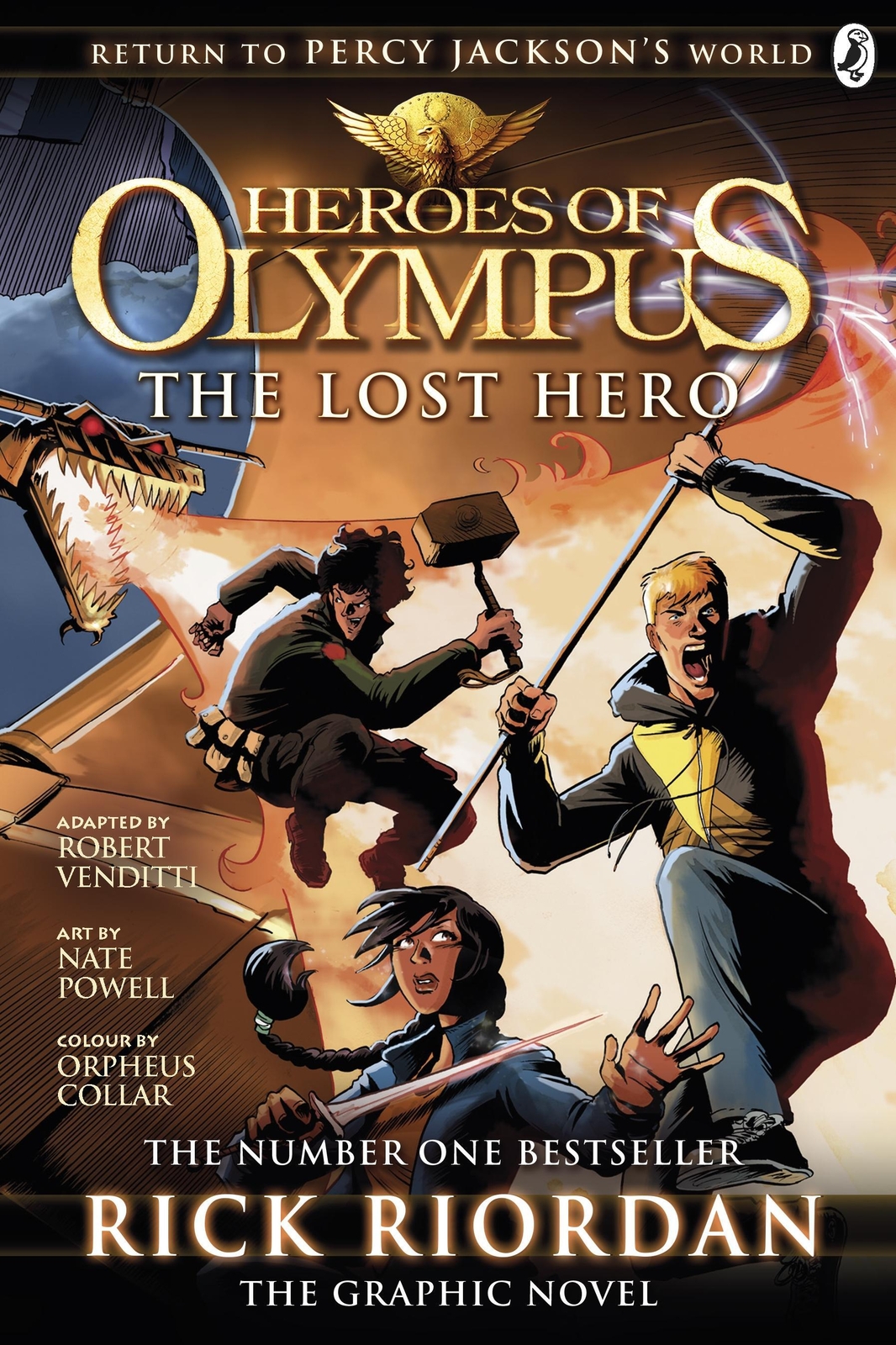 Thumbnail - The Lost Hero: The Graphic Novel (heroes Of Olympus Book 1) | Rick