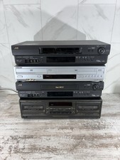 Lot Of 4 Devices For Parts Or Repair VCR JVC Hr-s5902u Sony Slv-d370p Technics