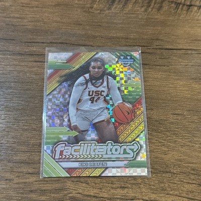 2024-25 Bowman University Chrome - Facilitators Kiki Iriafen  X-Fractor (RC)