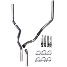 Dual 3 Conversion Exhaust Kit Fits 2003 Dodge Ram 1500 2500