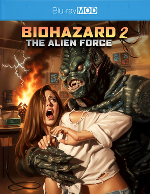Biohazard 2: The Alien Force - Christopher Mitchum RARE NEW sci-fi horror Blu-ra