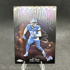 2025 Topps Chrome Football - Kerby Joseph - All Chrome ACT-23 - Detroit Lions