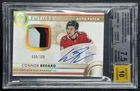 CONNOR BEDARD BGS 7.5 2023-24 SP AUTHENTIC ROOKIE LIMITED PATCH AUTO 30/100 RC
