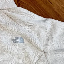 The North Face Swirl Beige Full Zip Oso Osito Long Sleeve Jacket Swirl Large 