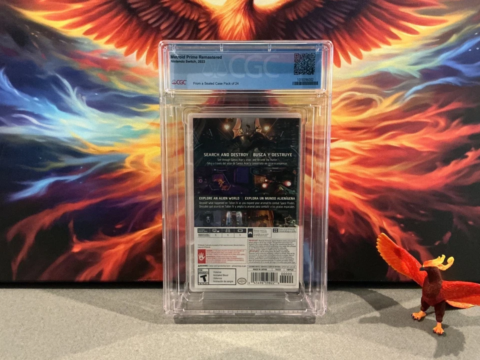 Metroid Prime Remastered Switch 2023 New Sealed CGC 9.8 A++ Not WATA VGA 🐦🔥 - Image 2 of 2