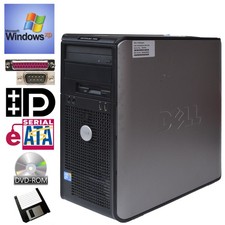 DELL OPTIPLEX 760 LPT RS-232 Core2Duo 3GHz 3GB 80GB FDD DVD-ROM WIN XP M1443