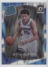 2017-18 Panini Donruss Optic Rated Rookie Shock Justin Jackson #158 0o6v