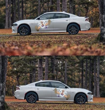 Luffy Gear 5 Anime Wrap Weatherproof Vinyl Side Decals BOTH SIDES v2