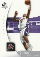 2005-06 SP Authentic #84 Jalen Rose Toronto Raptors