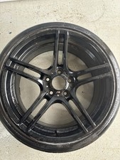 GENUINE BMW 19” INCH M SPORT 313 FRONT ALLOY WHEEL 8J X 19 7844343 BLACK