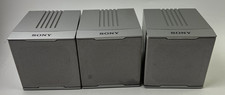 Sony SS-TS502 Rear Left/Right  Center Surround Sound Speaker Set in Silver