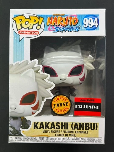 Funko Pop! Naruto Shippuden - Kakashi Hatake Anbu (Chase)  AAA Exclusive Damaged