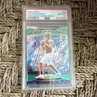 Panini 2024 Prizm Fireworks Jayden Daniels Commanders #24 RC PSA 10 Green