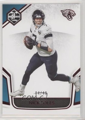 2019 Panini Limited Ruby Spotlight 4/49 Nick Foles #34 0c6