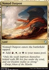 Nomad Outpost LP, English MTG Commander 2017