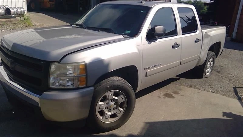 2008 Chevrolet Truck Silvrdo15 Passenger Side Front Inner Door Trim Panel Grey - Image 3 of 4