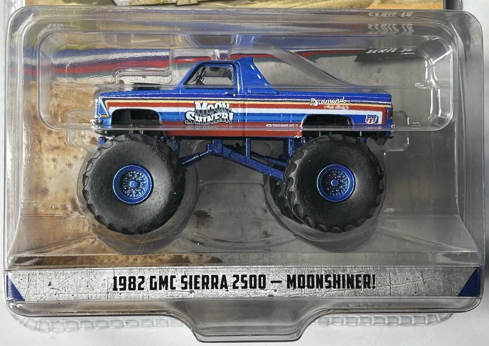 GMC Sierra 2500-Moonshine Greenlight Chase Kings Of Krunch Series 16 1982 2025 Foto 2 de 4