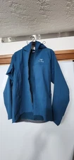 Arcteryx Men's Large Gamma LT hoody Blue ("Odyssea" color) barely used year 2021
