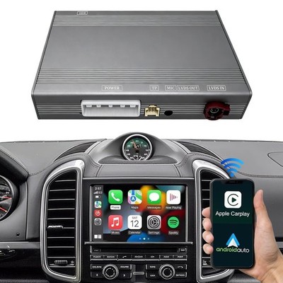 Kabellos Carplay Android Auto für Porsche PCM 3.1 Cayenne Cayman Panamera 911