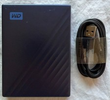 WD My Passport Ultra 2TB Portable External Hard Drive WDBC3C0020BBL USB-C 16 hrs