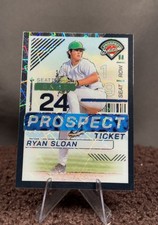 2024 Panini Prospect Edition Ryan Sloan Holo Ticket Black Velocity #24/39