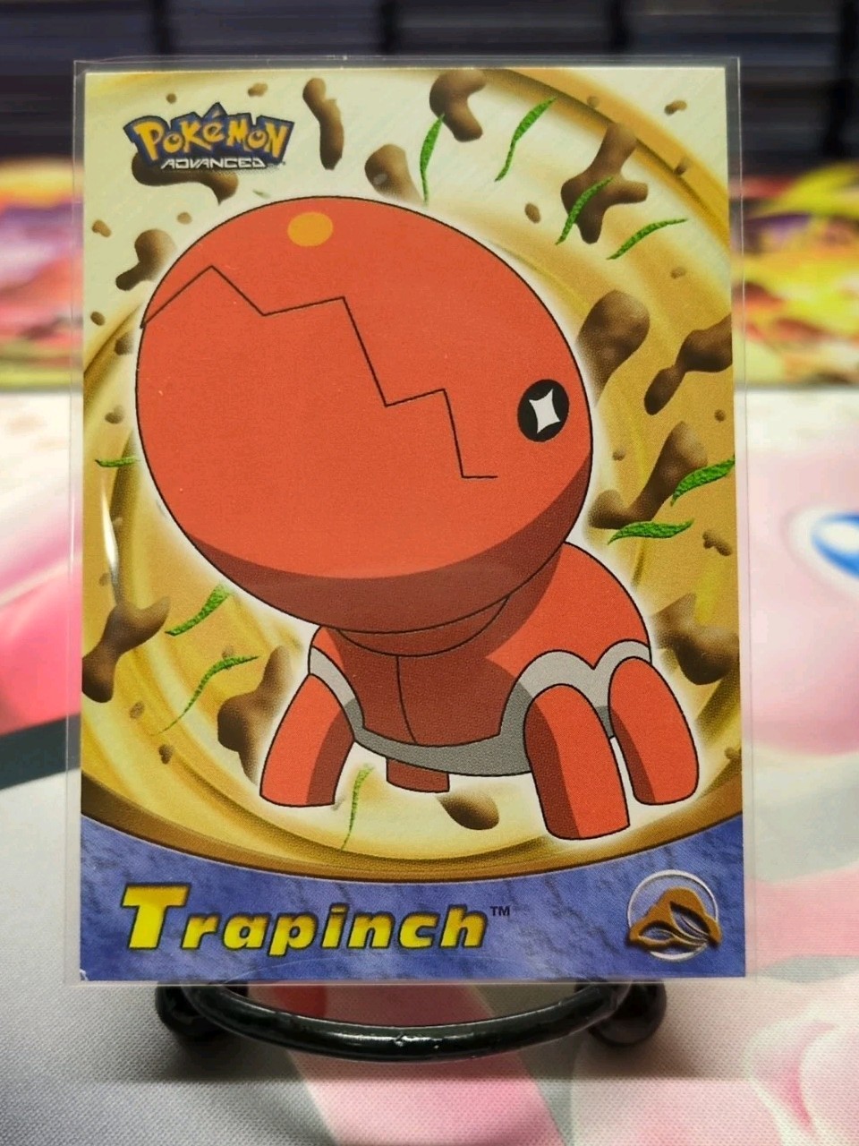 Trapinch #83 Pokemon Topps Advanced 2003