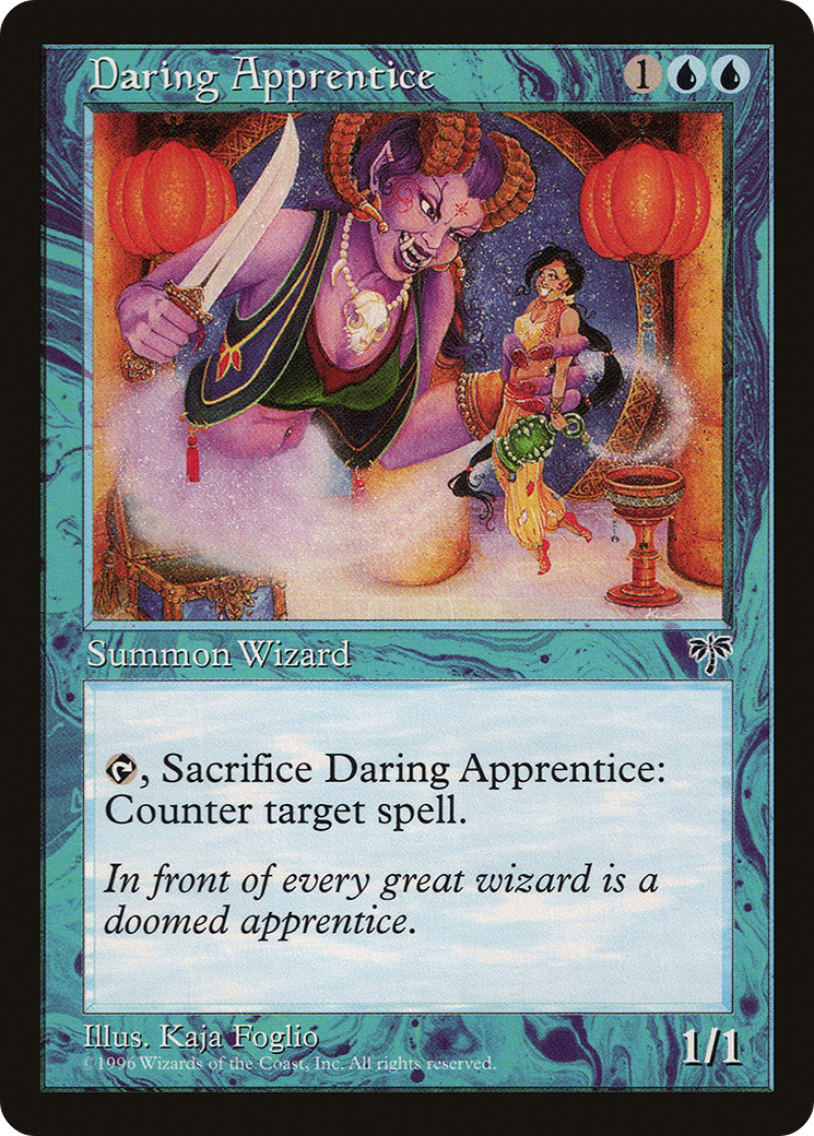 Daring Apprentice (MP) Mirage MIR Magic MTG