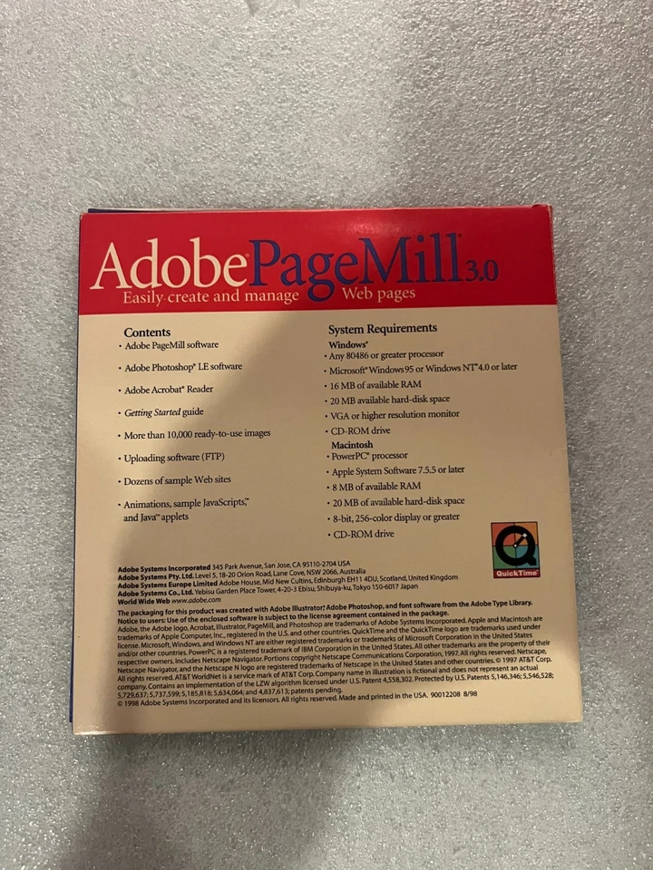 Adobe PageMill Version 3.0 with Serial Number for MAC, Education Version - Image 4 of 4