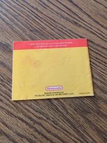 Original Vintage NES Nintendo Tetris 2 Instruction Booklet ONLY!