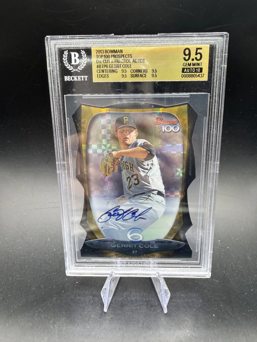 Gerrit Cole Baseball 2013 Season Sports Trading Cards
