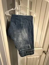 Cinch White Label Jeans Mens 44x34 Relaxed Fit Straight Leg Cowboy Western