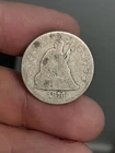 1876 Seated Liberty Quarter