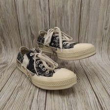 Converse Chuck Taylor All Star Shoes Mens Size 5 Womens 7 Black Floral 161458C