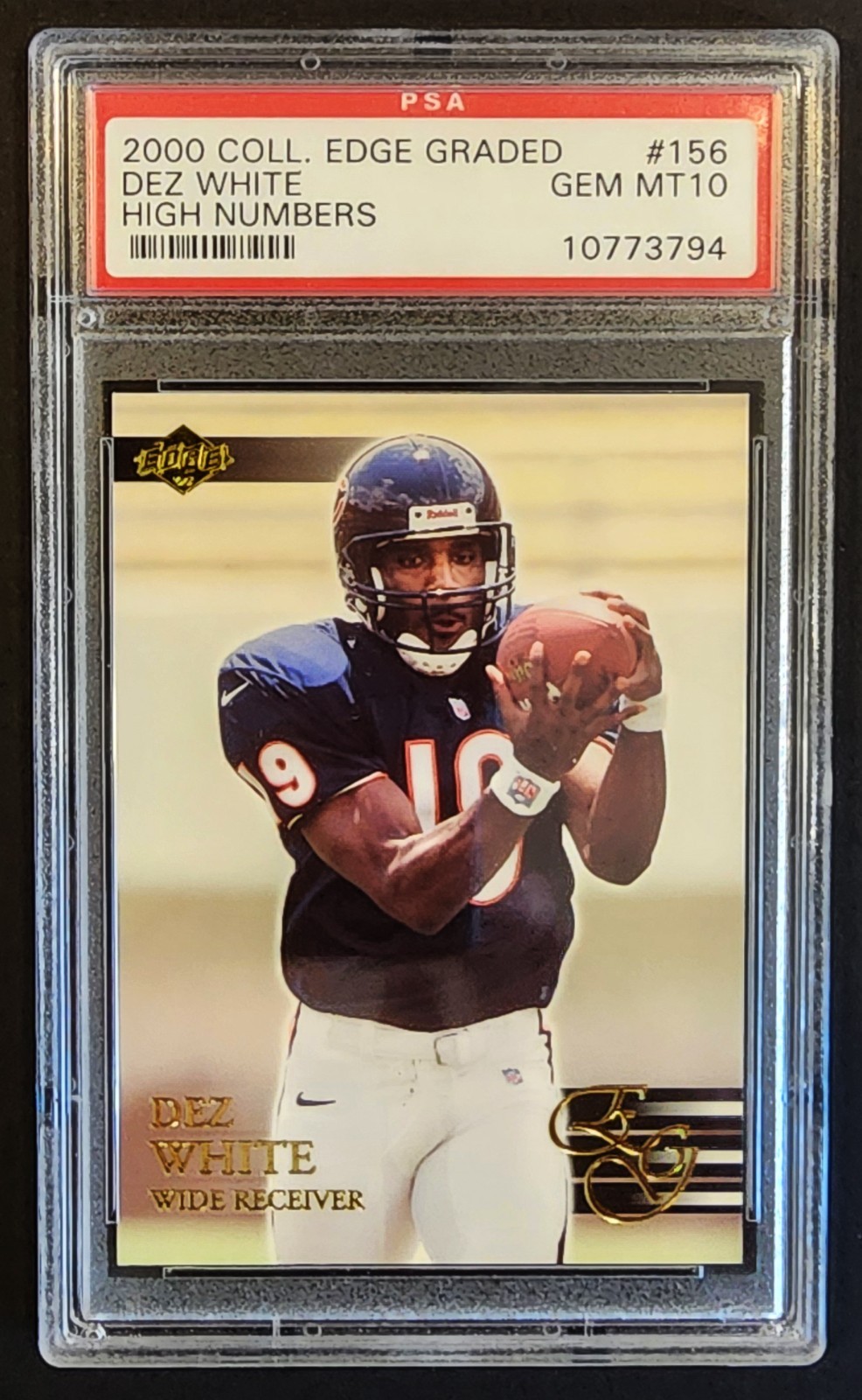 Dez White Collector's Edge Graded #156 High Numbers