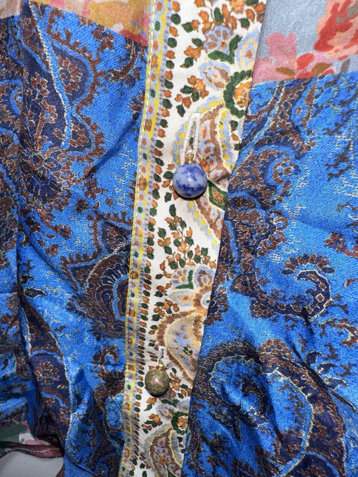 Zimmermann Devi Top + Pants Set Patchwork Paisley… - image 10