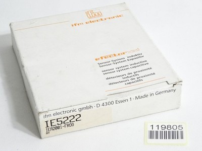 Ifm electronic Induktiver Sensor IE5222 IEA2001-FRKG/PH / Neu OVP